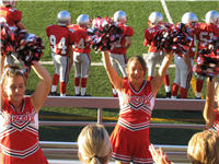 There's our Taylor Cheering